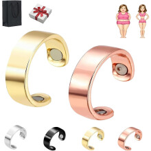 Vayro Magnetic Wellness Ring – Adjustable Open Fit, Unisex