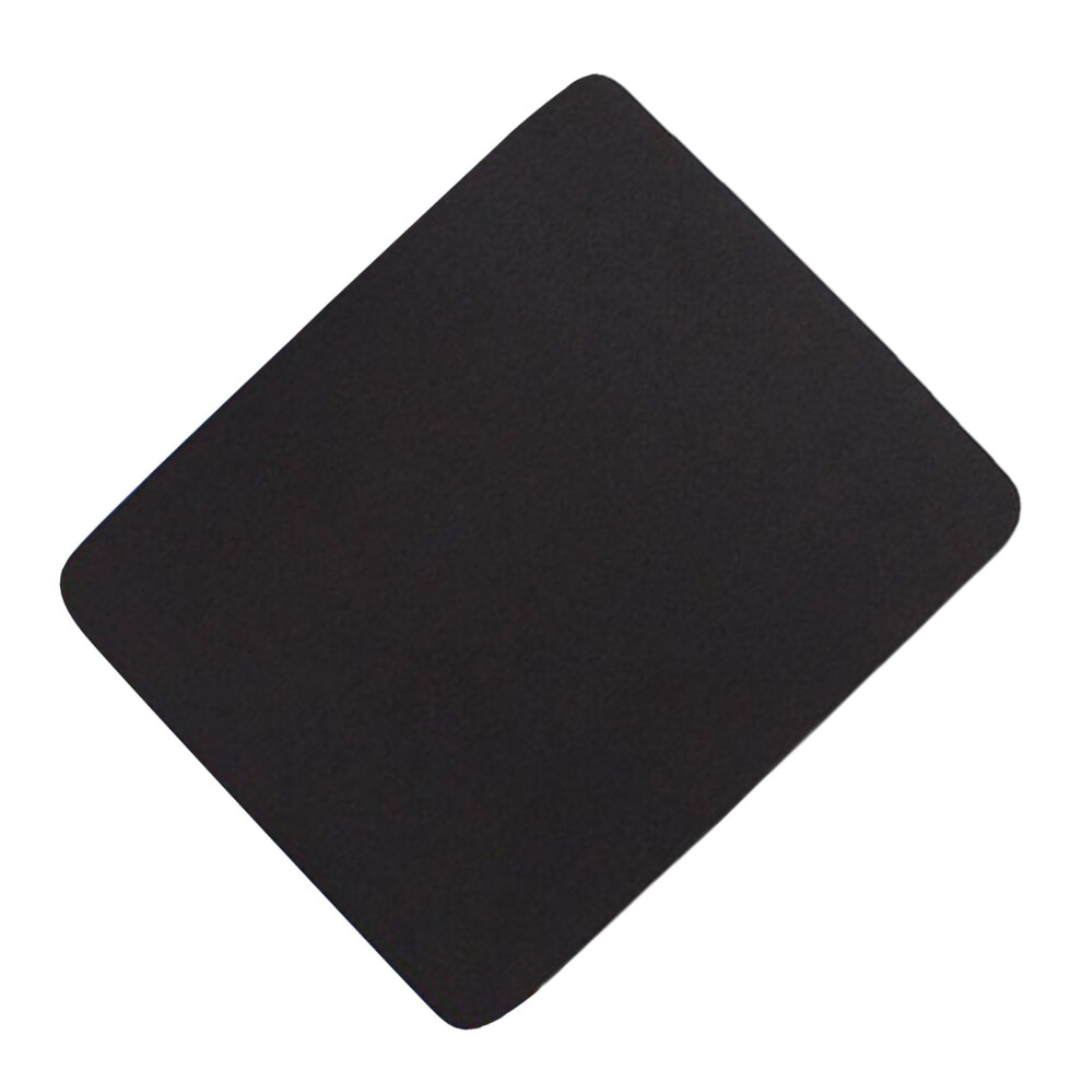Pad Large Stitched Edged Nonslip Rubber Base Mat For Home Office Gaming Work Easy Maintenance Black 9180435365804
