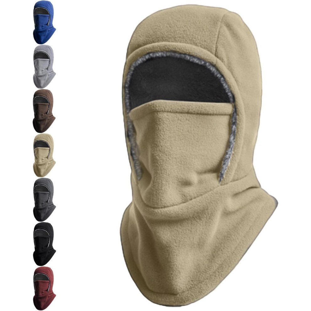 Winter Warmth 2-In-1 Hat & Face Mask - Windproof, Outdoor Cold Protection, Face And Neck Protection In 1 9180435367020