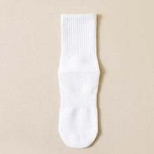 Pilates Socks With Grips For Women Non Slip Yoga Athletic Ballet Barre Dance Workout Crew Socks