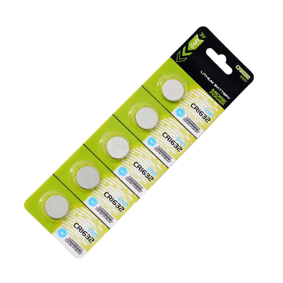 Feamos Pack Of 10/5Pcs Cr1620/Cr1632/Cr1616 3V Lithium Button Cell Batteries Long Last Power Battery For Remotes And Toy 9180435366382