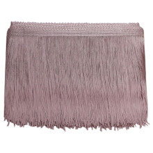 10-Yard Beige-Khaki Polyester Fringe Trim for DIY Costumes, Clothing, Curtains, Lampshades & Furniture – Compatible with Sewing