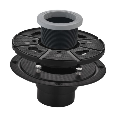 2 inch Linear Shower Drain Base Sturdy Adjustable Adaptor for Floor Drain 2 1