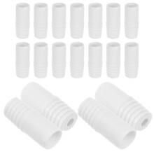 Witte connectoren voor dweilstelen met schroefdraad (20 stuks)