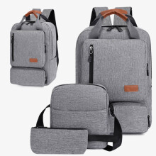 Sac à dos pour ordinateur portable pour femmes et hommes – Études, travail, voyages ; comprend une boîte à lunch isotherme – Compatible avec