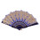 (Sapphire Blue) Lightweight Folding Hand Fans for Dance Performance 2