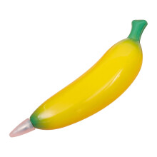 Długopis kulkowy 10 ml z imitacją owoców – jabłka, pomarańcza, arbuz, ananas i banan, czarny tusz, magnetyczny, łatwy do przechowywania,