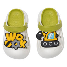 Toddler Clogs Boys Girls Little Kids on Slides Sandals Children Summer Beach Pool Outdoor Water Shoes Shower Slippers Green 2.5-3Years