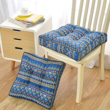 Coussin de siège carré 40 x 40 cm, coussin de sol épais pour balcon, chambre, salon, jardin ou terrasse.
