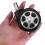 5Pcs Replacement Wheels for Office Chair Silent Rolling Locking Casters 4