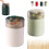 Pop-Up Automatic Toothpick Dispenser with Push-Button, Transparent Lid & Detachable Base – Includes 100 Toothpicks 1