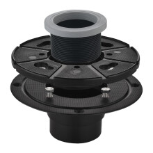 2 inch Linear Shower Drain Base Sturdy Adjustable Adaptor for Floor Drain 2