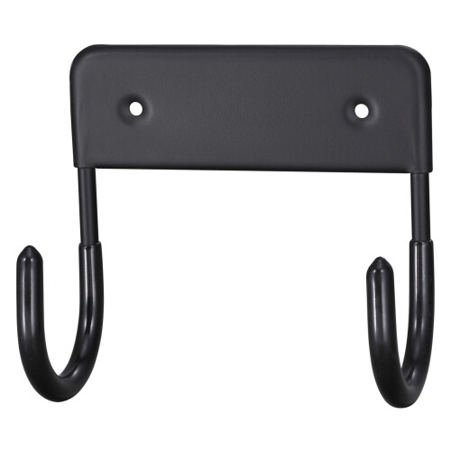 (Black) Wall Mount Ironing Board Hook - Laundry Storage Rack 1