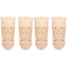 Wooden Plaster Corbels Pair 2 Count