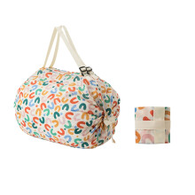 Reusable Foldable Shopping Bag - Large Capacity, Waterproof, Lightweight, Portable for Grocery, Travel & Outdoor Activities