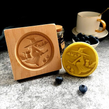 Moule à biscuits en bois pour pain d'épice, moule à biscuits 3D en bois, ensemble d'emporte-pièces pour biscuits et chocolats à faire soi-même,