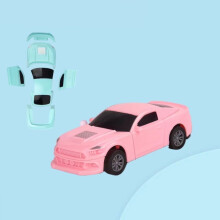Transformerende robotauto's, 2 stuks, automatische transformatieauto's met terugtrek- en rijfunctie, speelgoedvoertuigen met botsbeveiliging, cool
