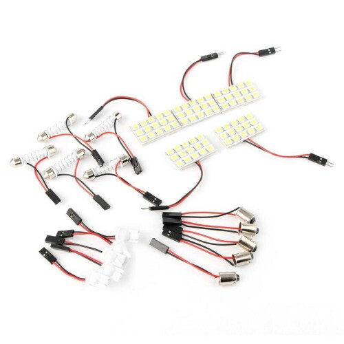 LED White Light Panel for Car Interior 5 pcs