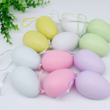 Kit de 12 œufs de Pâques à peindre soi-même – Œufs réalistes, peintures non toxiques, idéal pour les activités manuelles des enfants et les