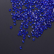 1000 Cristais Azul-Escuro para Decoração de Casamento e Artesanato DIY