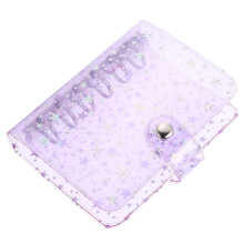 Raccoglitore tascabile per banconote senza marchio, album di ritagli personale con glitter
