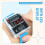 DIY Clock Kit Soldering Practice Kit with 4 Digit LED Display Micro Controller for Electronic Beginners School Student 7