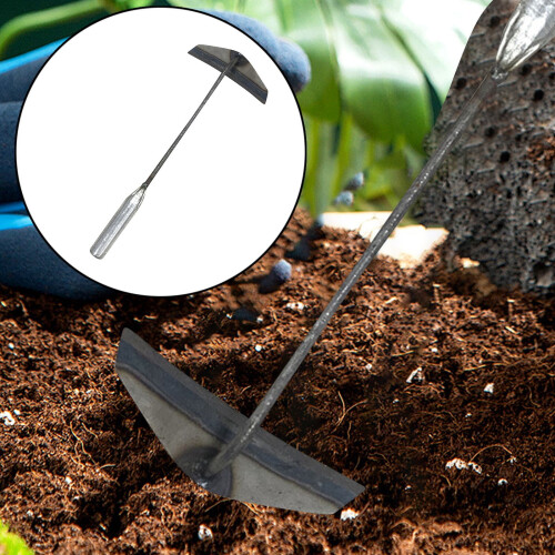 Clearance Weed Puller Tool,Galvanized Garden Trim Tool for Efficient Control and with Durable Construction Grey 28.5X11.5CM 1
