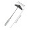 Clearance Weed Puller Tool,Galvanized Garden Trim Tool for Efficient Control and with Durable Construction Grey 28.5X11.5CM 3