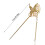 (2) Chinese Tassel Hair Sticks - Fan Shape 1