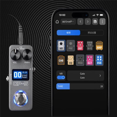 GP-5 Electric Guitar Integrated Effect Processor/NAM&IR Loader Supports Loading Enclosure Third-Party IR Files 1