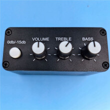 3X NE5532 Dual OP Amp Front Audio Amplifier, Stereo Tube Preamp Treble Mid Bass Tone Control