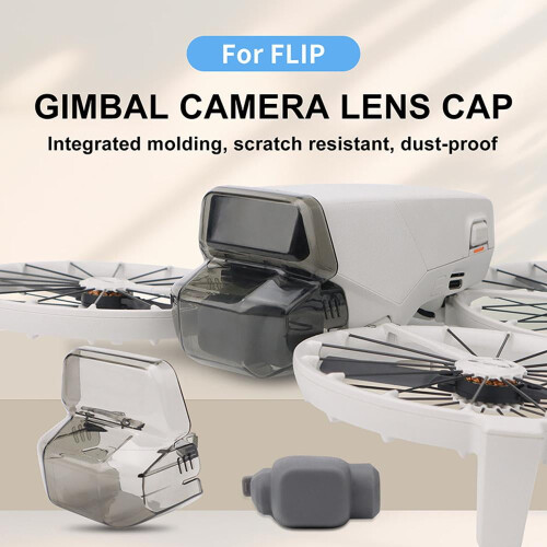 Flip Drone Gimbal Lens Cap Protective Case, Compatible with DJI Flip – Dustproof Camera Protector for Vision System 2