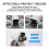 Flip Drone Gimbal Lens Cap Protective Case, Compatible with DJI Flip – Dustproof Camera Protector for Vision System 4