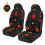 Καλύμματα καθισμάτων αυτοκινήτου Red Ladybug Coral Velvet Universal Fit2 3