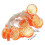 LED-sitronlyslenke sommerfrukttema 1-pakning 5
