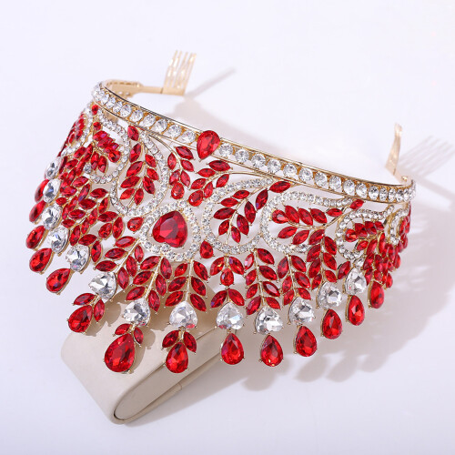 (6) Glitter Hollow Crown for Wedding & Cosplay 1