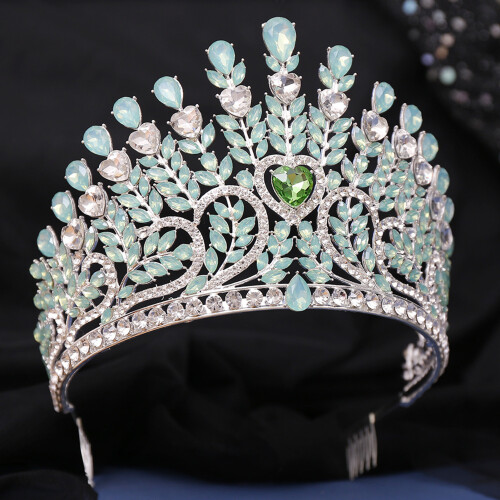 (2) Glitter Hollow Crown for Wedding & Cosplay 1