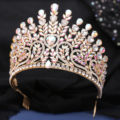 (5) Glitter Hollow Crown for Wedding & Cosplay 1