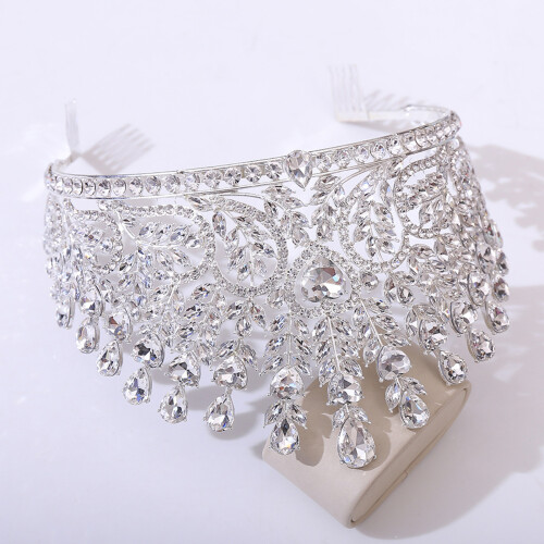 (1) Glitter Hollow Crown for Wedding & Cosplay 2