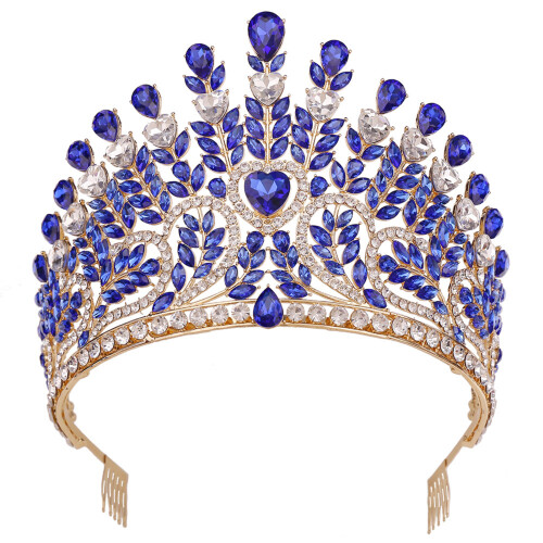 (7) Glitter Hollow Crown for Wedding & Cosplay