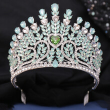 (2) Glitter Hollow Crown for Wedding & Cosplay