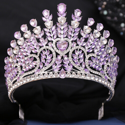 (3) Glitter Hollow Crown for Wedding & Cosplay 2