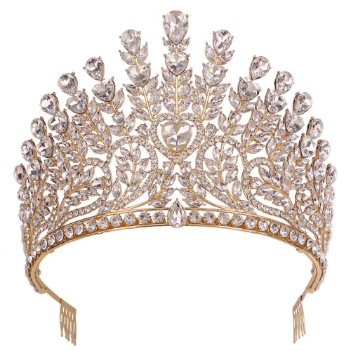 (4) Glitter Hollow Crown for Wedding & Cosplay 1