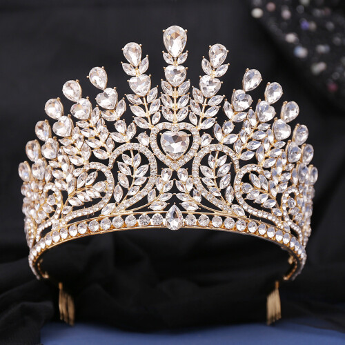 (4) Glitter Hollow Crown for Wedding & Cosplay 2