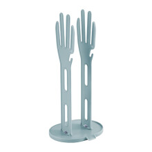 Kitchen Glove Holder Dish Drying Rack with Tray - Versatile Glove Organizer for Kitchen and Home