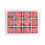 Ornements d'oignons en velours mat (12 pièces) 2