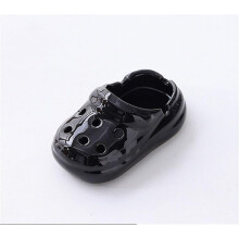 Cute Ceramic Shoes Ashtray Simple Style Cigarette Cigar Ash Tray Smoking Ash Holder For Home Office Coffee Bars(White,4.6x2.4x2(IN))