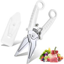 Poultry Shears – Stainless Steel Kitchen Scissors, Dishwasher Safe, Compatible with Chicken, Vegetables, Herbs