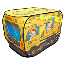 Kids Pop Up Play Tent, Polyester Folding Tent for Indoor/Outdoor, Car-Style Playhouse with Storage Bag – Compatible with Kids & Toddlers