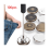 Jeans Button Replacement Bronze Metal 17mm 100 Pack 2